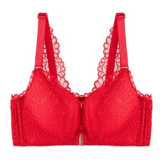 WBB 花朵蕾絲雙豐盈vixy大碼內衣BG02+胸墊+固定夾套裝