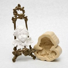 亮眼Angel天使矽膠模具 1孔 2入, 單一顏色