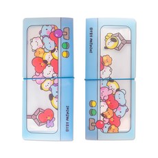 STUDIO EIGHT Bt21貼紙收納冊 2入, 混色