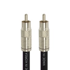 Soltop 國產 數位 75歐姆 同軸 RCA TV 同軸電纜 黑色, SOLTOP-636