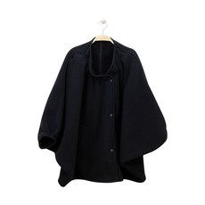 nawanis 背帶保暖外套, 黑色