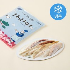 다바다 국내산 가시없소서 가시 손질 순살 가자미 (냉동), 1개, 650g