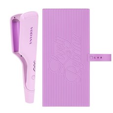 VODANA 波浪美髮夾 32mm+矽膠收納套, NTp25, 紫色