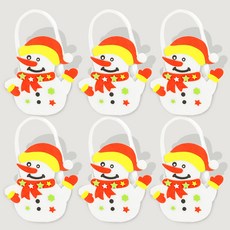 聖誕風格提籃製作組, 6組, 3個雪人