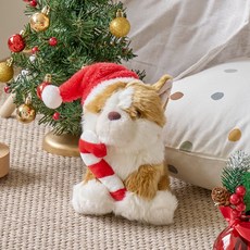 Modern House 柔軟舒適聖誕節柯基犬娃娃, 1個, 混合色, 20cm