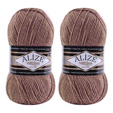 Klasik系列編織毛線, 584 奶茶棕色