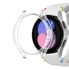 힐링쉴드 갤럭시 워치 PC 케이스 43mm, 투명(GPC-7), 1개