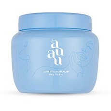 Auau Aqua 玻尿酸保濕霜, 500g, 1罐