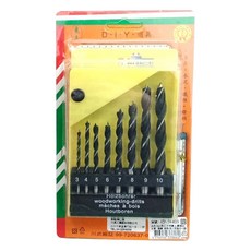 東久 美工圓心鑽頭組 8pc, 1組