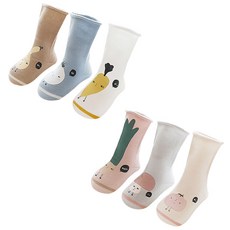 Mom's care 蔬菜圖案短襪 6入