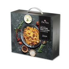 雙耳不鏽鋼海鮮燉飯鍋, 22厘米, 1個