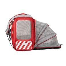 The Grand寵物擴張型背包型外出包, 紅+白