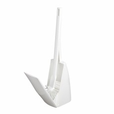 TOWA 東和產業 馬桶刷 附座, 1支, 白色