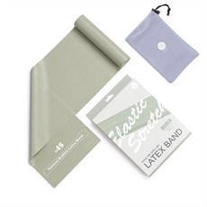 ALEAF Garden 乳膠健身帶 2.0 2m x 0.45mm, 1個, 春綠色