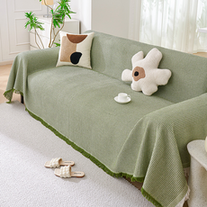 Ecster 感性四季防滑沙發罩, 鼠尾草綠, 1個