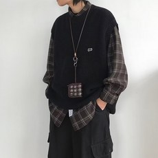 黑色101男款彩色Gavente背心 FC-2318896