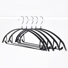 메종디망쉬 다용도 논슬립 파스텔 옷걸이, 10개, 블랙