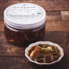 담가 순창 한식간장으로 담근 모듬장아찌, 500g, 1개