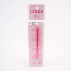 LYKKE BLUSH 5인치 조립식 줄바늘 팁 2p, 1개
