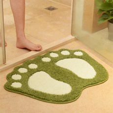 피어니스트 물기싹싹 발바닥 발매트, 그린