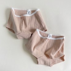 YEROOYENA 女童浪漫貓咪內褲 2件組