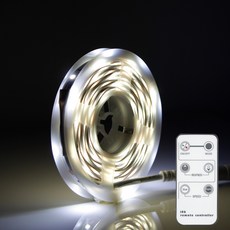 GAON A&C USB供電 LED 線燈 遙控型 3m, 純白色, 1個