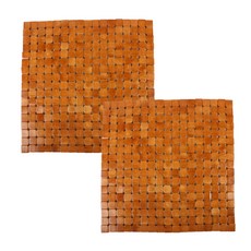 Lead home 竹製坐墊 2入, 木頭