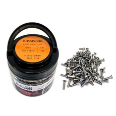 Innotime 皿頭機械螺絲 不鏽鋼 5 x 16 mm JPMS046 100入, 1個, M5, 16mm