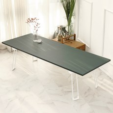 스토리퍼니쳐 국내생산 E0 LPM 9파이 비스포크 거실 테이블, 터키쉬그린