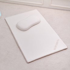 BEBESMITH 酣睡布丁墊, 白色, 1個