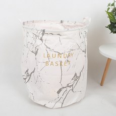 MEO 대리석 대형 런더리 바스켓, 화이트
