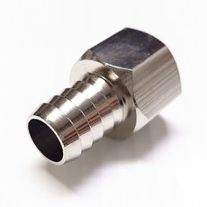 新多多小舖 四分內牙轉五分插心接頭 銅製電鍍 DIY水管連接, 1個