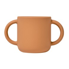 幼兒矽膠雙耳杯, 黃色, 1入