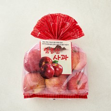 삼봉산 사과, 1개, 1.5kg(중과, 5~7입)