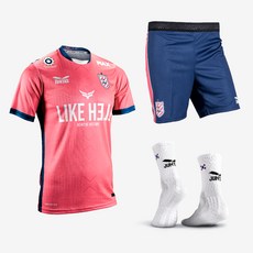 JUNTAS 印花短袖足球套裝+韓國版VER 2防滑長襪