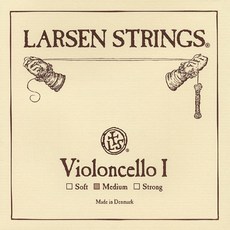 Larsen Strings Original Cello A String 中號, 單品, 混色