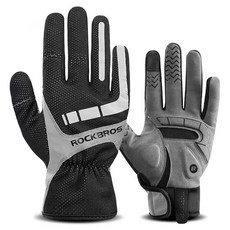 ROCKBROS 洛克兄弟 運動防寒手套 左右一組 S173, 混合色, 1套