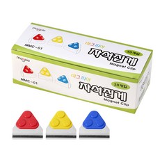 喜鵲 磁鐵夾 30入, 混色, 1盒