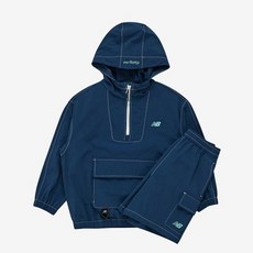 New Balance Kids 兒童款Fishing Club 2拼色風衣短褲套裝