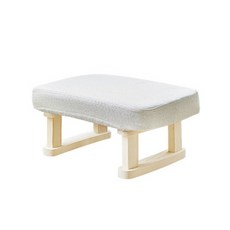 아미고 원목 미니스툴, 린넨그레이