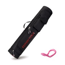 퓨어컬러 대용량 요가매트가방 + 요가링 세트 B08, 타입7(요가매트가방), 핑크(요가링), 1개