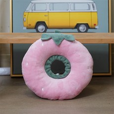 寵物 Wavy Days 動物造型軟墊頸圈, 1個, 草莓