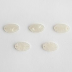 yarna 타원형 자개 라벨, C타입, 5개