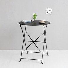 마켓비 BROMSON 빈티지 테이블 60 WFT040, 차콜