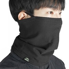 하이마운트 제코 뉴엠보 멀티 스카프 스포츠마스크 귀걸이형, 블랙, 1개