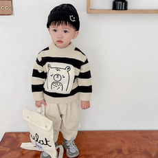 Bebeniz 兒童厚款半高領針織衫