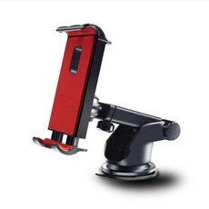 Seutedieol 車用360度旋轉平板支架, 黑色 + 紅色, 1個