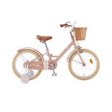 삼천리자전거 니키 어린이 자전거 450mm + 조립 쿠폰, 베이지, 121cm, 1개