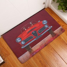 Allove Home 狗狗賽車門墊, TYPE13