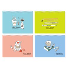 Misoro 3500 Sketch Note 2267 4 件套, A5, 60張, 1套